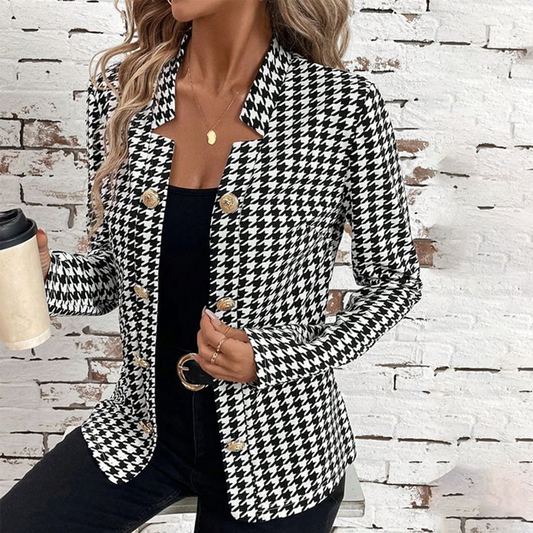 ANISA™ Blazer Premium Blazer Vintage estampada |Victorio&Giralda™