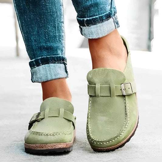 ARIEL™ - Sandalia moderna en cuero vintage UNISEX |Victorio&Giralda™