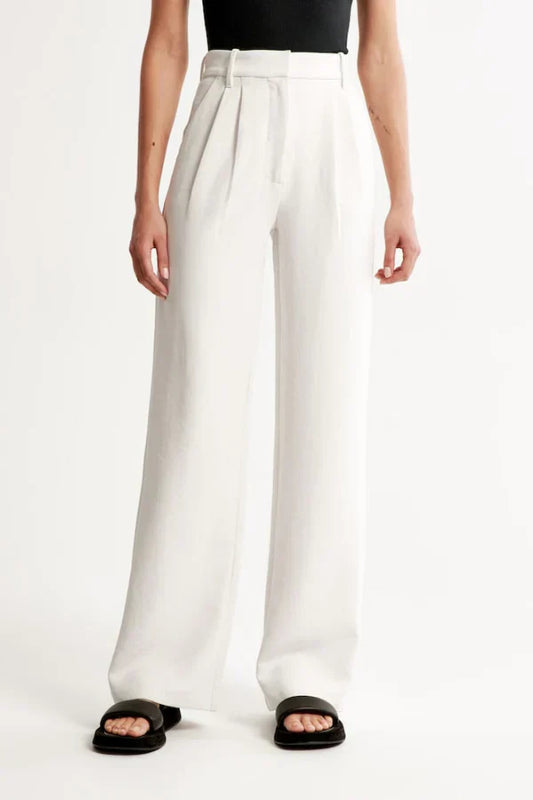 PRISCILLA™ Pantalones de tiro alto |Victorio&Giralda™