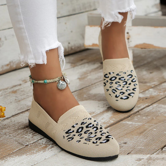 PERLA™ Mocasines tipo alpargatas con tejido transpirable |Victorio&Giralda™