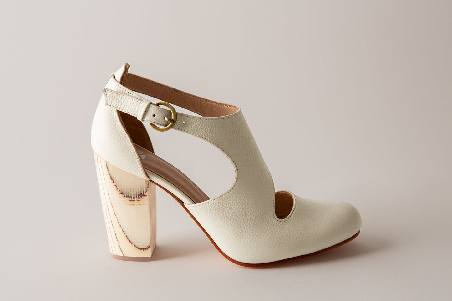 LUNA™ Zapatos de tacon con efecto madera |Victorio&Giralda™